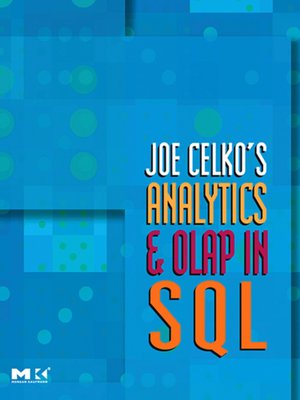 cover image of Joe Celko's Analytics and OLAP in SQL